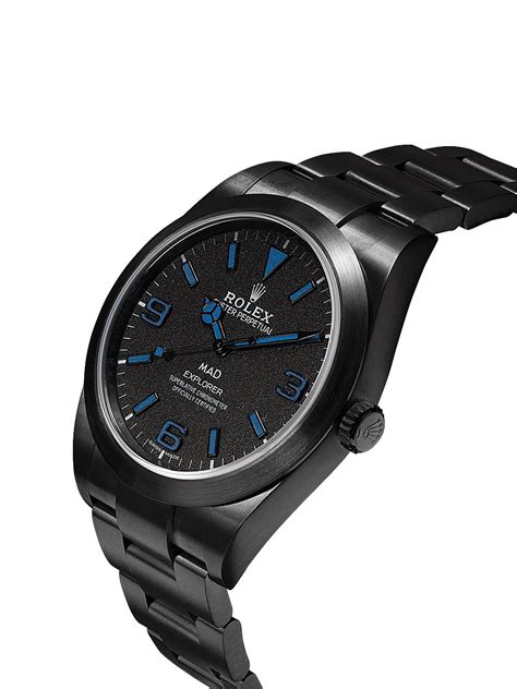 rolex explorer mad paris blue